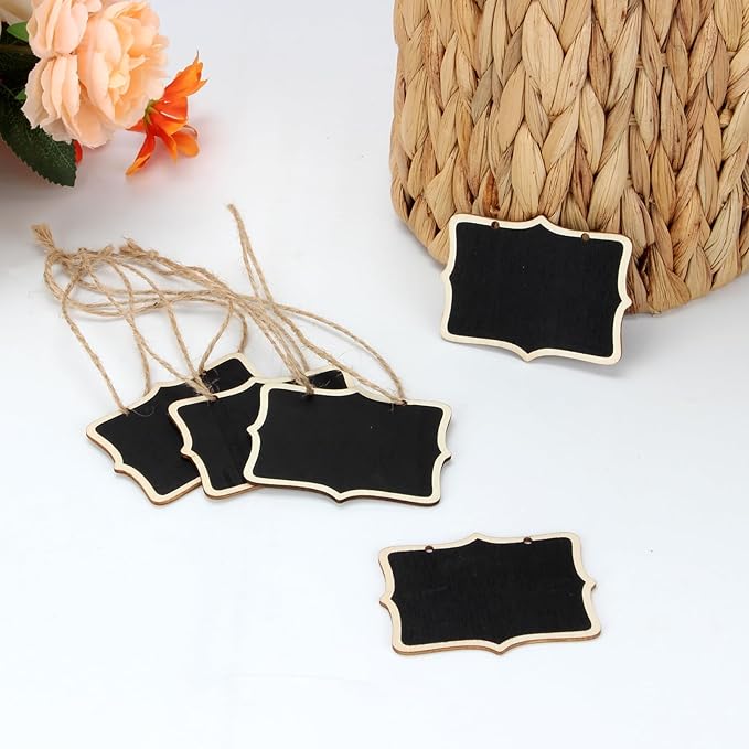 12 Pcs Mini Rectangle Chalkboard Label - Image 5