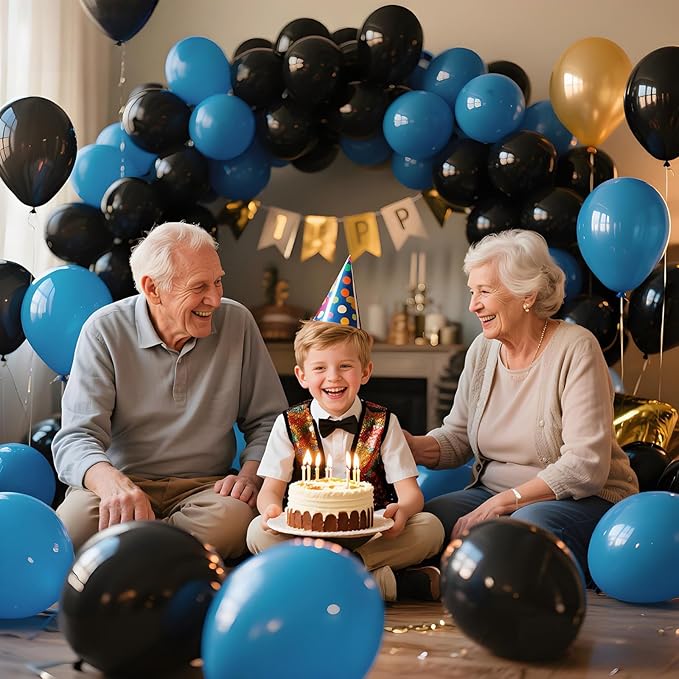 KAWKALSH Black Balloon 12 Inch - Image 6
