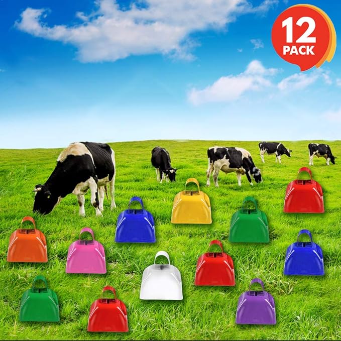 ArtCreativity 3 Inch Metal Cow Bell Noise Maker - Image 2