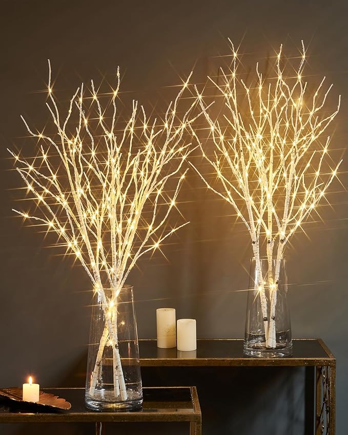 Birchlitland Lighted Birch Branch - Image 6