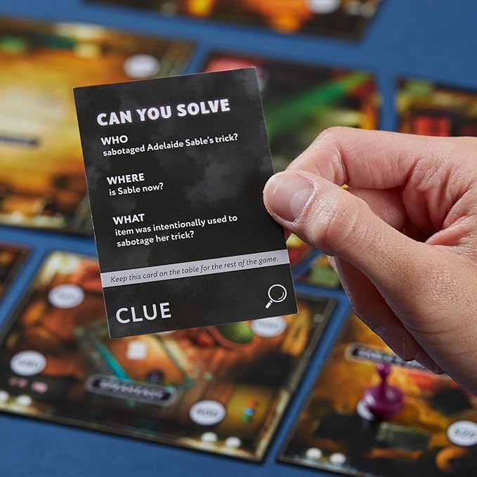 Clue Escape: The Illusionist’s Club Board Game | Escape Room Family Game | - Image 4