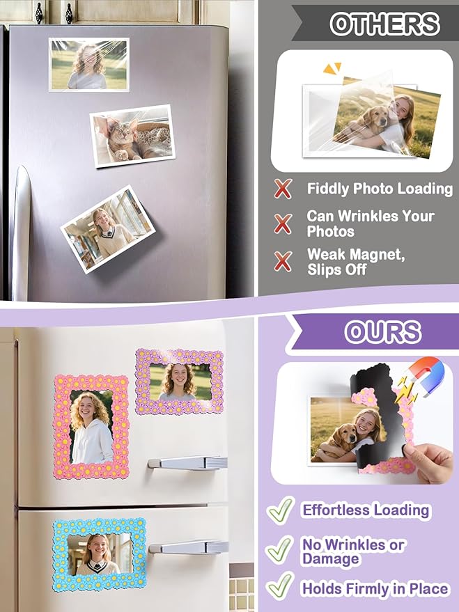 ANPHSIN 12Pcs Magnetic Picture Frame - Image 2