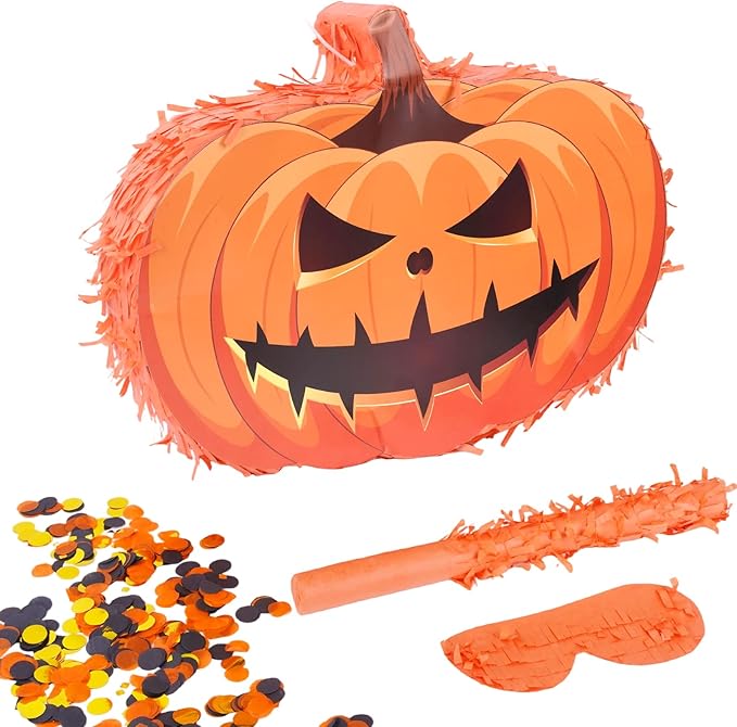 Halloween Pumpkin Pinata, Pumpkin Pinata by Unknown