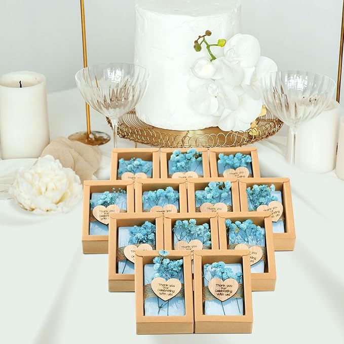 Demissle 30 Pcs Mini Scented Soap Wedding Party Favors Gifts Baby Shower Bridal - Image 5