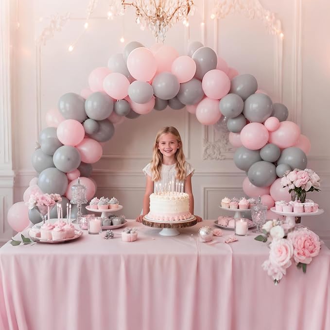 110pcs Grey Balloon 12 inch - Image 5