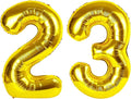 40 Inch Gold 23 32 Large Number Balloon, 23 32 Gold Birthday Party Decorations by Upgesy
