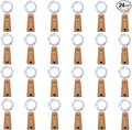 24 Pack 20 LED Wine Bottle Cork Lights, Fairy Mini String Lights Copper Wire by NiniTeLIGHTS