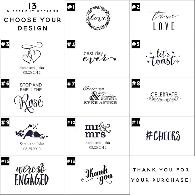 Weddingstar Personalized Printed Paper Napkins 3-Ply 50 Pack - Image 4