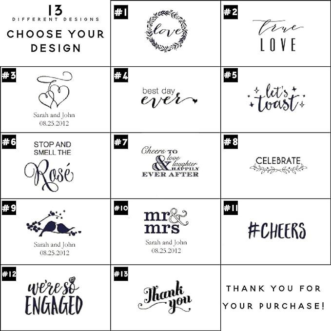 Weddingstar Personalized Printed Paper Napkins 3-Ply 50 Pack - Image 4