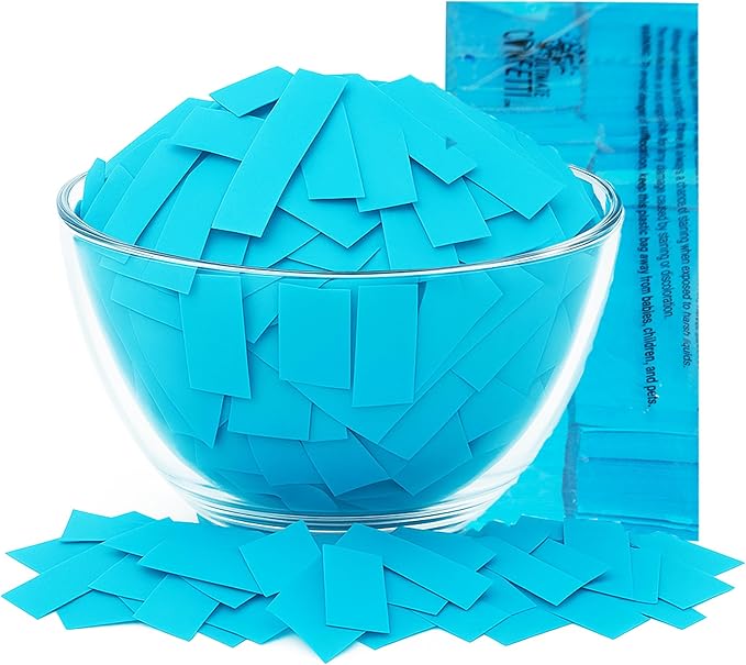 Ultimate Confetti, Turquoise Color Biodegradable Confetti by UltimateConfetti