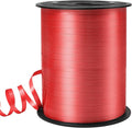 Red Curling Ribbon, 3/16" x 500 Yards, Solid Red, by VISPAD
