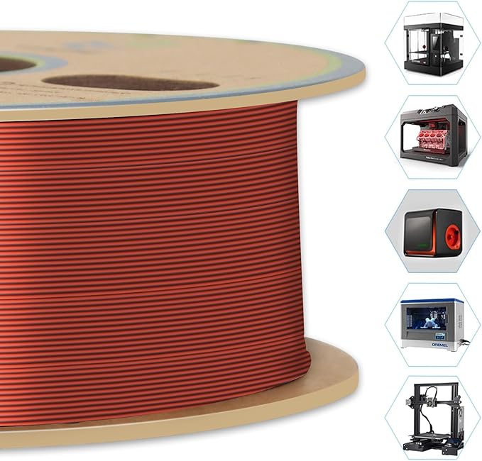 YOUSU Silk Dual Color PLA Filament, Coextrusion Filament, Compatible - Image 5