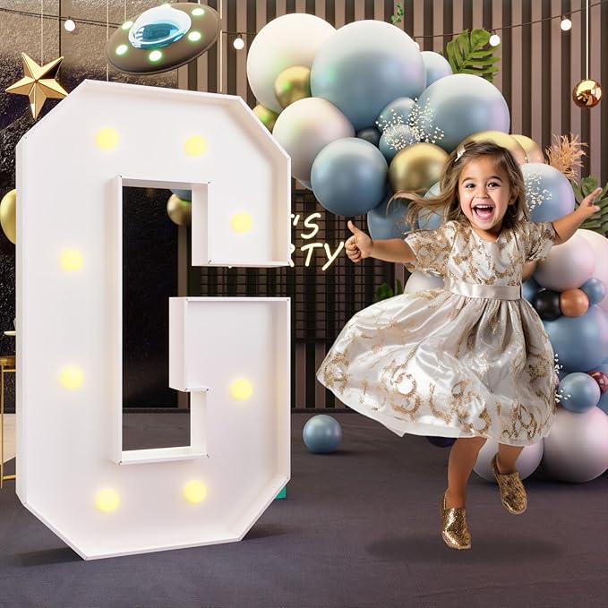 imprsv Marquee Light Up Letters, 3FT Block Marquee Letters by Letsmakeitimpressive