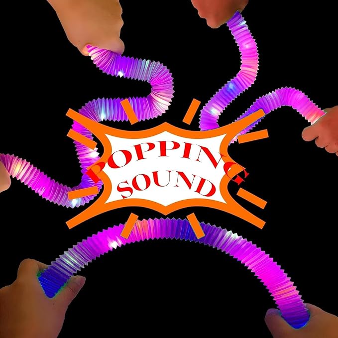 Purple 36 Pack Light Up Party Favors Supplies, Bulk Glow Sticks Bracelet - Image 7