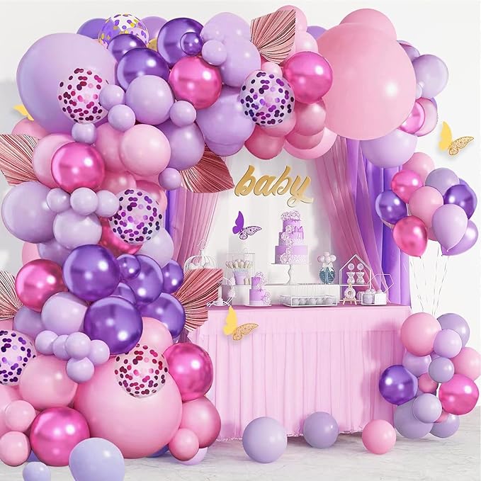Pink and Purple Balloons - Image 3