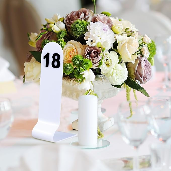Tuanse 1-30 Table Order Numbers Restaurant Double Sided Acrylic Reception - Image 5