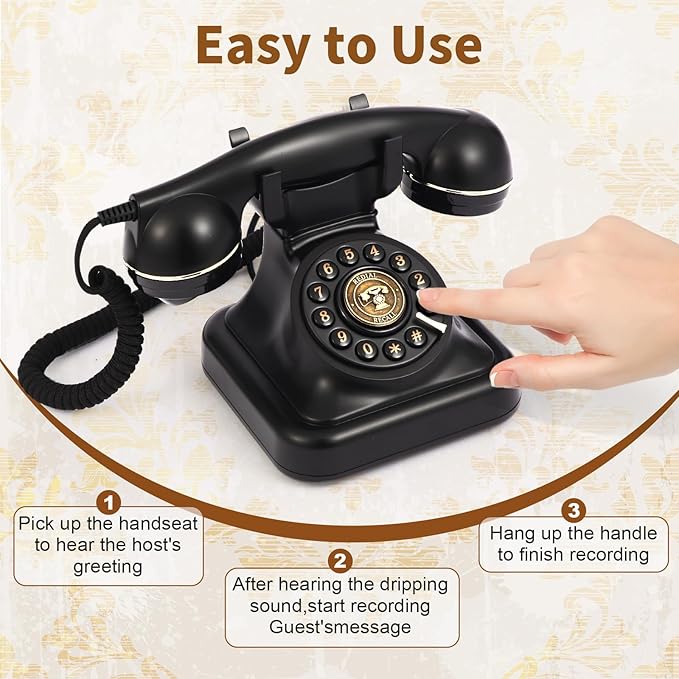 Audio Guest Book Wedding Phone, Audio Guest Book Record Customized Audio - Image 4