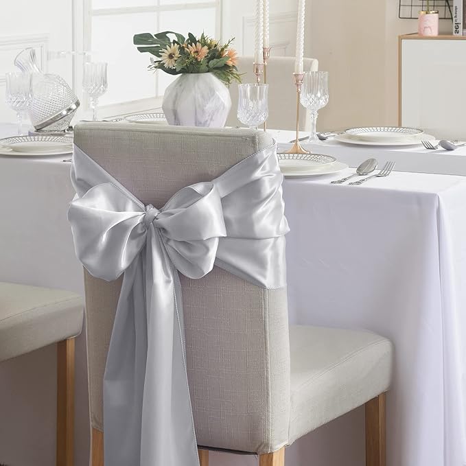 12Pack Table Runner 12 x 108 Inches Satin Silk Table Runner - Image 6