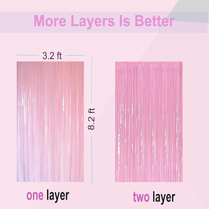 Pastel Pink Birthday Decorations - Image 6