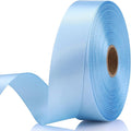 Sky Blue Satin Craft Ribbon by Unknown