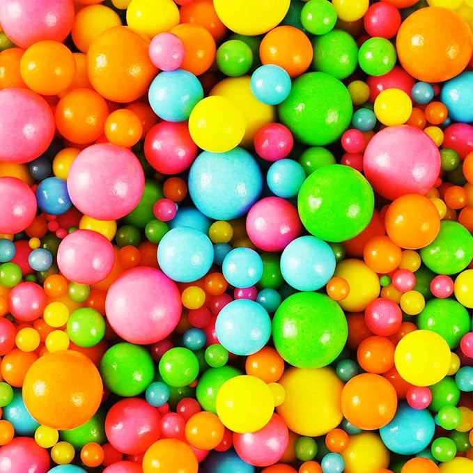 Kasvan Rainbow Pearl Sugar sprinkles - Image 2