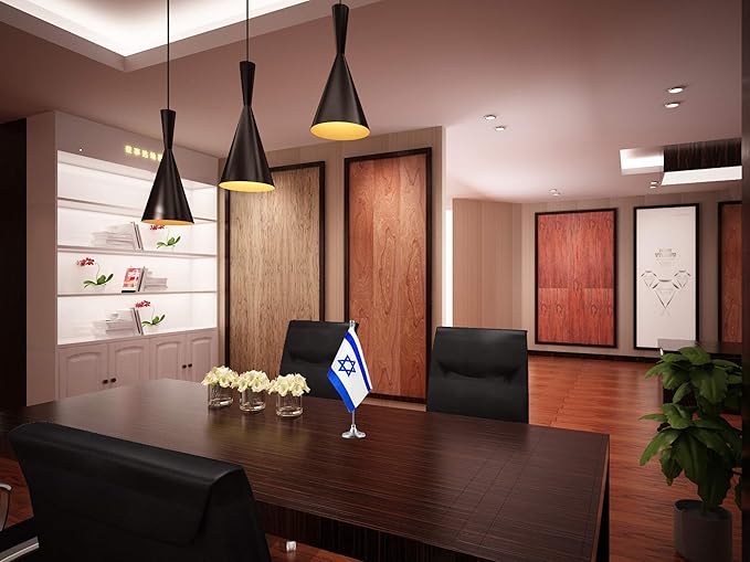 Israel Israeli Table Flag, Desk Flags, Office Flag, International World Country - Image 3