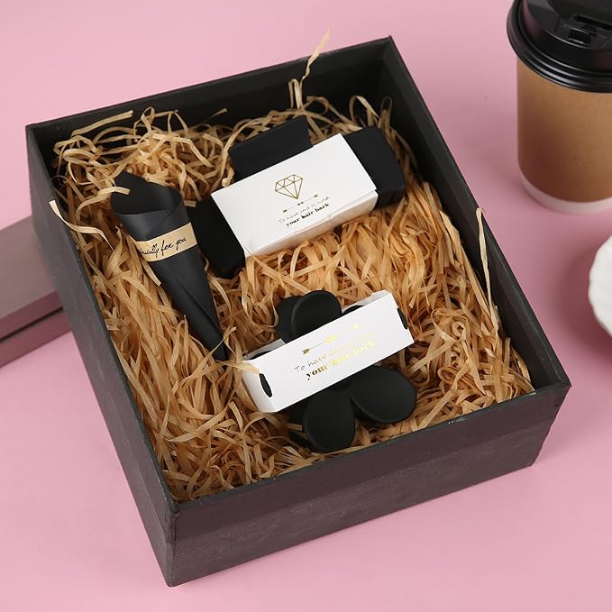 12pcs Bridesmaid Proposal Gifts 4.1inch square Bachelorette Claw Clips - Image 6