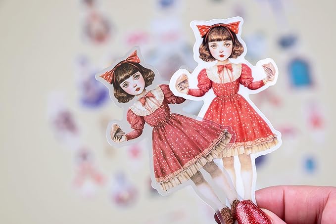 42 Pcs Another Alice Sticker Set - Image 4