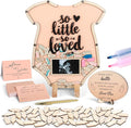 60Pcs Baby Shower Guest Book by ELESTONE