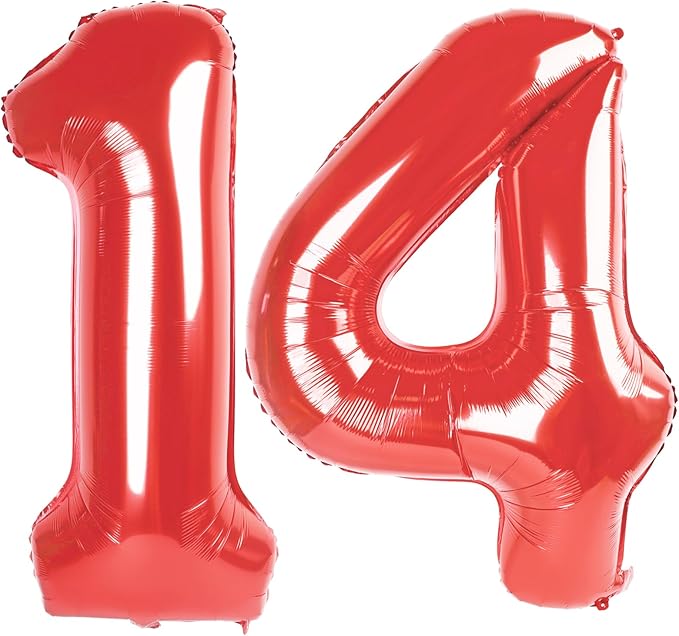 Red Number 14 by Upgesy