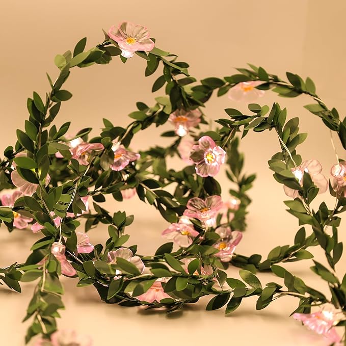 Decorative Fairy Vine Flower String Lights - Image 6