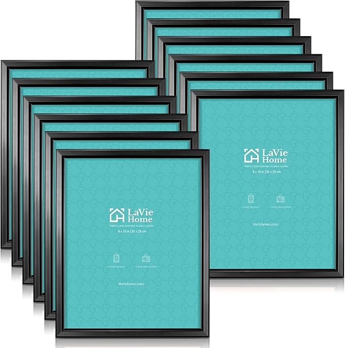 LaVie Home 8x10 Picture Frames Simple Designed Photo Frame by LaVieHome