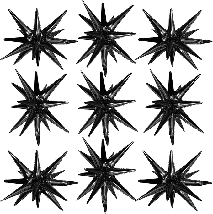 Black Star Balloons by Adorely