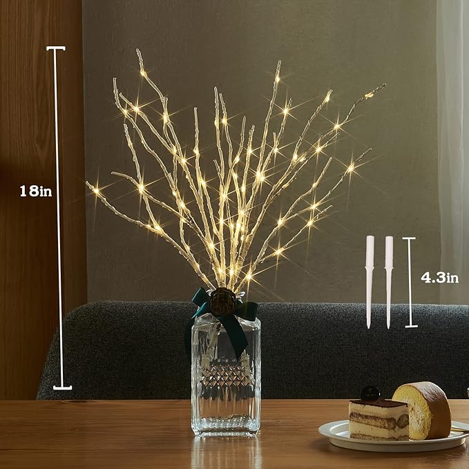 BAOLITVINE Lighted Birch Branches - Image 7