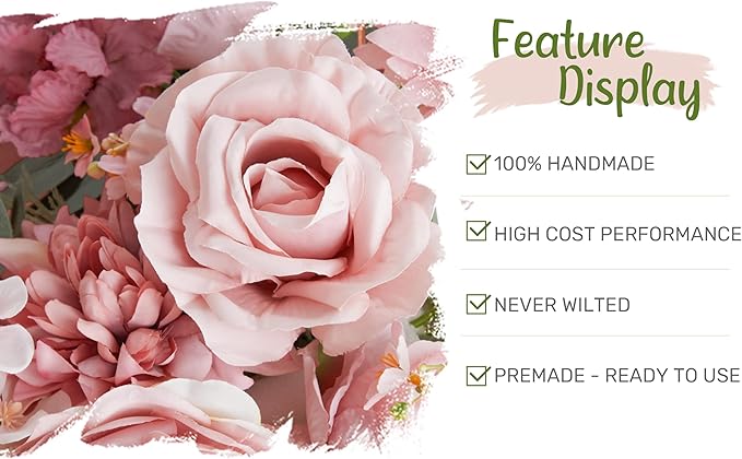 Wedding Arch Flowers with Drapes Kit - Image 4