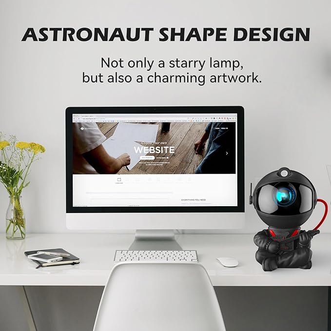 Astronaut Galaxy Projector, Star Projector Galaxy Light, Night Light - Image 6