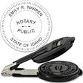 MaxMark Insert Only for Notary Seal Round Embosser for Idaho State by Maxmark