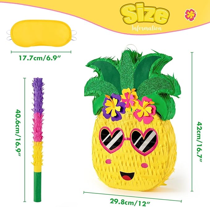 WERNNSAI Pineapple Piñata - Image 2