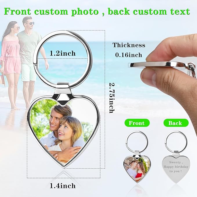Double Side Custom Keychain - Image 2