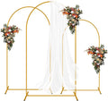3 Pack Arch Backdrop Stand, Easy Assembly Backdrop Arch, Balloon Arch Stand by DAZHICN