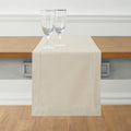 Solino Home Linen Hemstitch Table Runner 60 Inches by SolinoHome