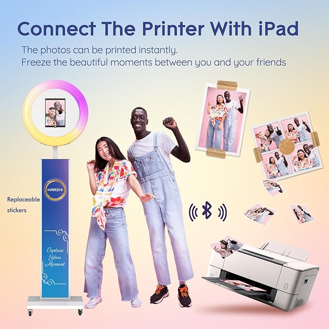 HARZHI Portable Photo Booth Compatible - Image 5