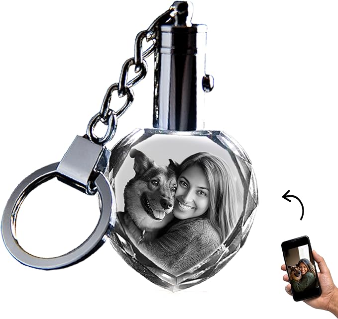 3D innovation Personalized Crystal Keychain Photo by 3Dinnovation