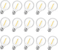 15 Pack G40 LED Replacement Light Bulbs by GvvooHome