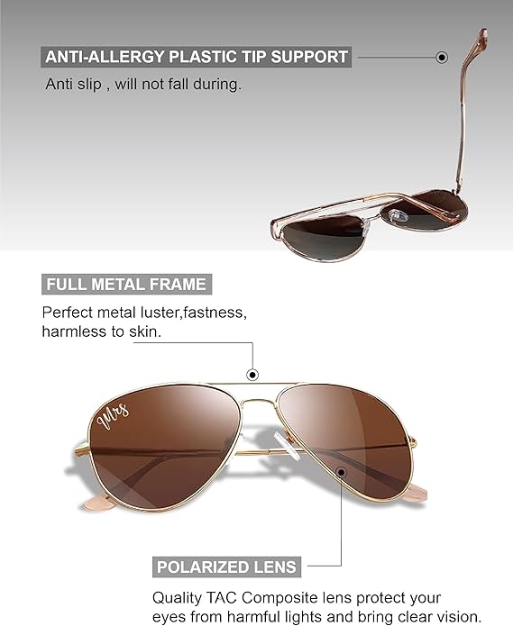 Bride and Groom Polarized Sunglasses - Image 3