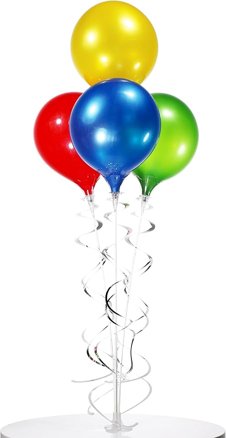 PermaShine - Reusable and Helium Free Balloon Bouquet - Permanent Plastic by BalloonInnovations