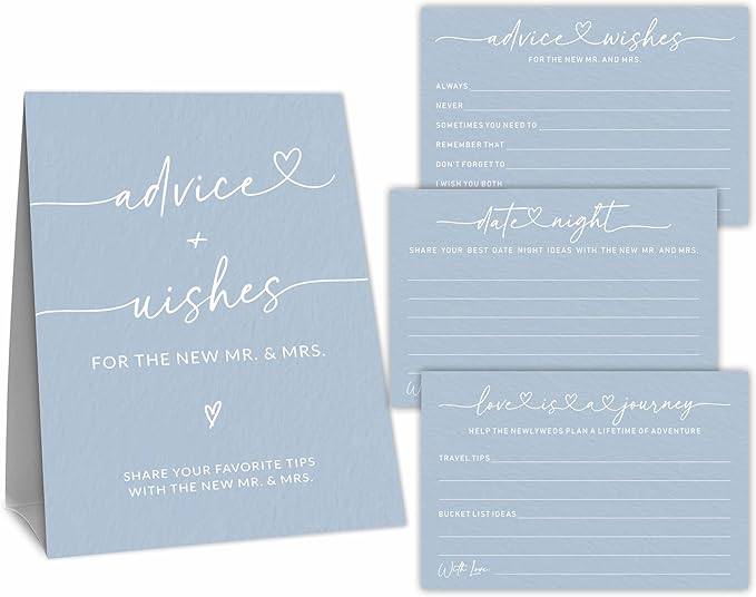 Wedding Advice Cards by dsjaidh