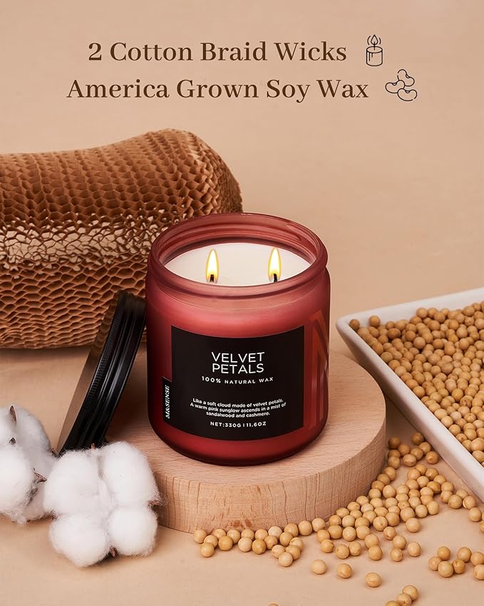 M&SENSE Velvet Petals Soy Candles - Image 3