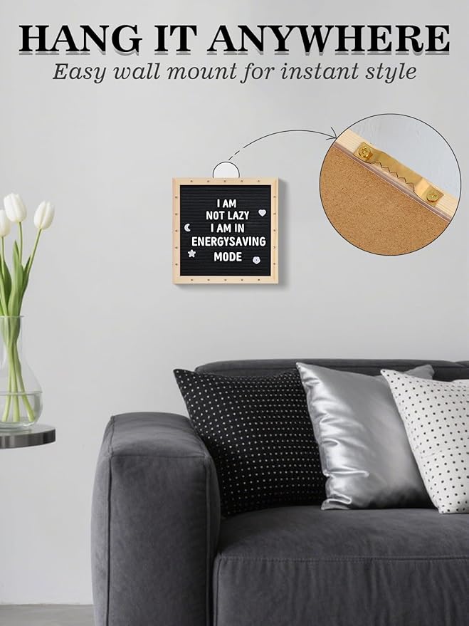 Light up Changeable Felt Letter Board Sign - Image 4