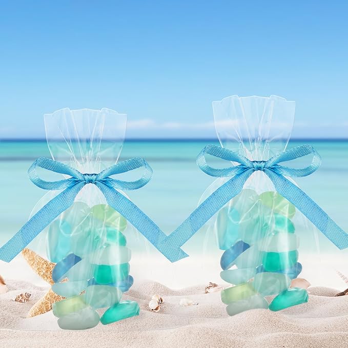 200g Sea Glass Soap Decor Seashell Decorative Soaps - Image 4